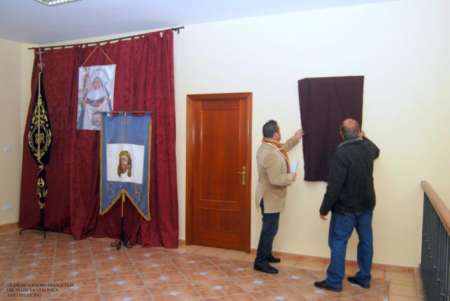 Santaella. Grupo de la Veronica, presentacion cuadro de la Soledad (2)