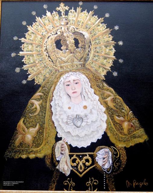 Santaella. Grupo de la Veronica, presentacion cuadro de la Soledad (5)